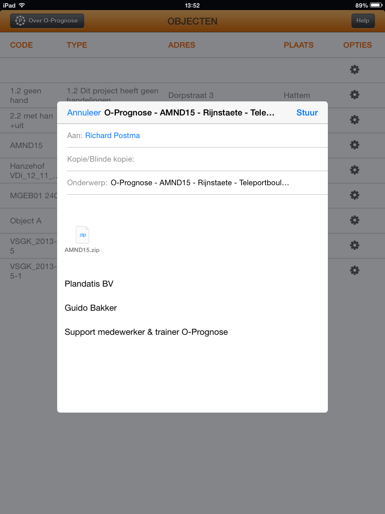 17 ipad - delen via mail o-prognose app (37K)